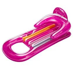 Sun Squad Relaxing Lounge SMS Water Floats and Inflatables - Berry