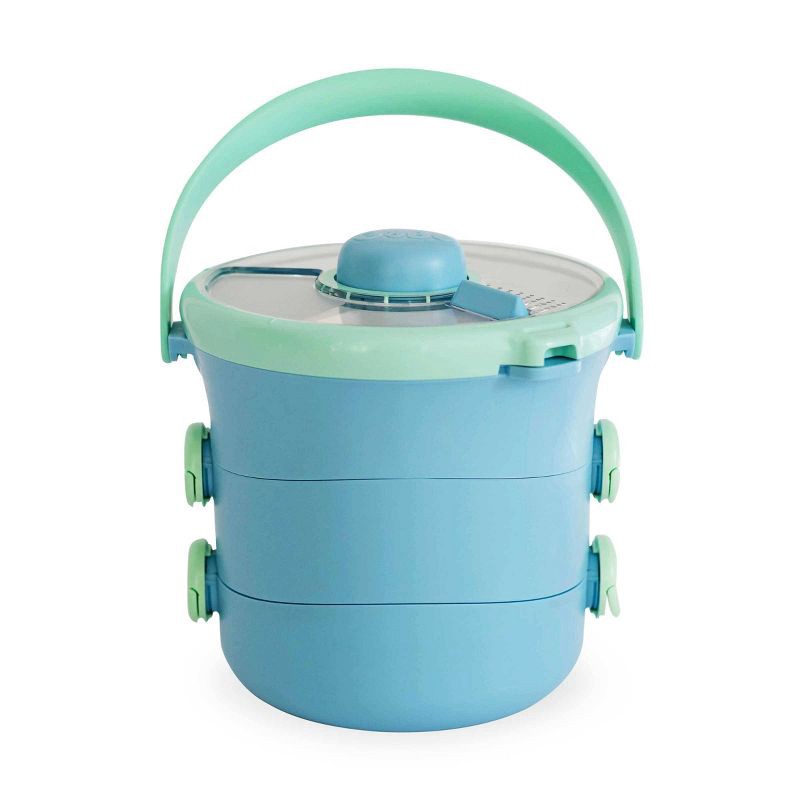 slide 1 of 11, GoBe Kids' On-the-Go Lunch Stack - Twinberry, 1 ct