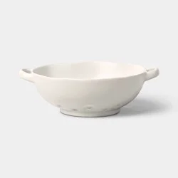 Aralia White Ceramic Berry Bowl - Threshold™