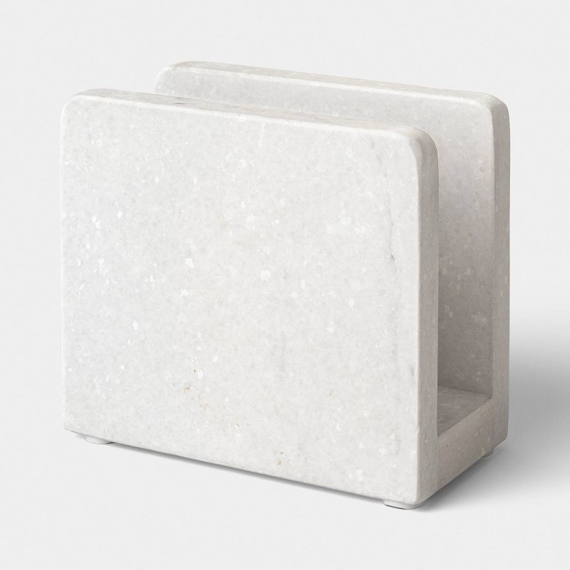 slide 1 of 3, Marble Napkin Holder - Threshold™, 1 ct