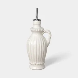 Beaded Cream Ceramic Oil Dispenser - Threshold™