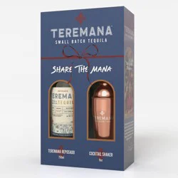 Teremana Reposado with Copper Shaker Holiday Gift Set - 750ml Bottle