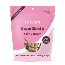 Bocce's Bakery Bone Marrow Flavor Chewy Dog Treats - 6oz/12ct