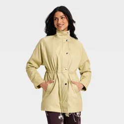 Women's Femme Anorak Jacket - A New Day™ Tan S