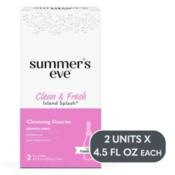 Summer's Eve Island Splash Feminine Douche - 2ct