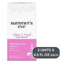 Summer's Eve Island Splash Feminine Douche - 2ct