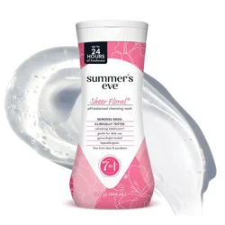 Summer's Eve Sheer Floral Feminine Cleansing Wash - 15 fl oz