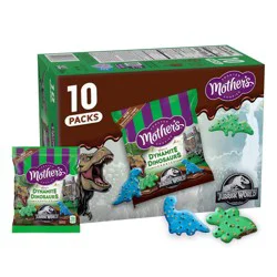 Mother's Cookies Chocolate Dinosaurs - 10oz/10ct