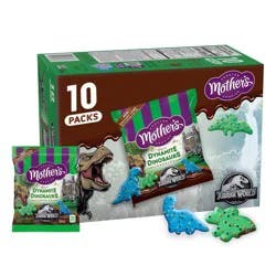 Mother's Cookies Chocolate Dinosaurs - 10oz/10ct