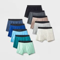 Boys' 10pk Boxer Briefs - Cat & Jack™ XL