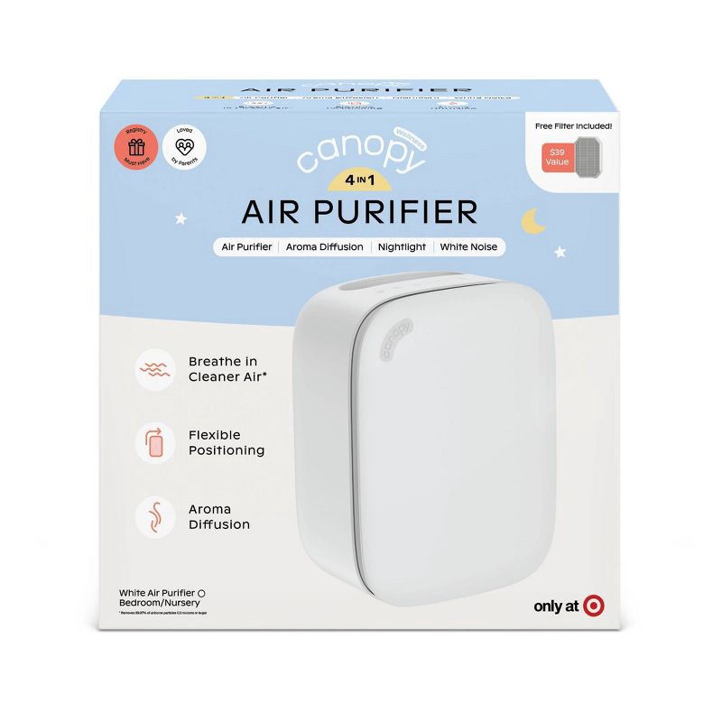 slide 20 of 22, Canopy 4-in-1 Air Purifier - White, 1 ct