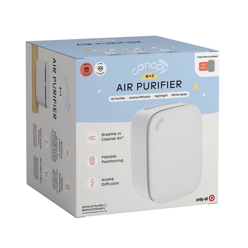 slide 21 of 22, Canopy 4-in-1 Air Purifier - White, 1 ct