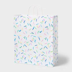 XL Sprinkles Gift Bag White Colorful - Spritz™