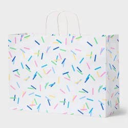 Large Sprinkles GIft Bag White - Spritz™