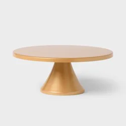 10" Metallic Bronze Antique Gold Cake Serving Stand - Spritz™