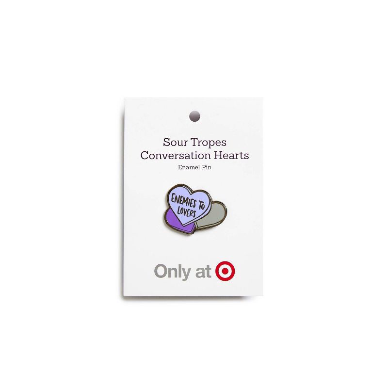 slide 2 of 3, Random House Sour Tropes Conversation Hearts Enamel Pin - (Target Exclusive), 1 ct