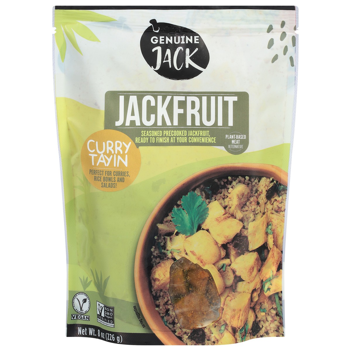 slide 1 of 14, Gj Curry Jackfruit, 8 oz