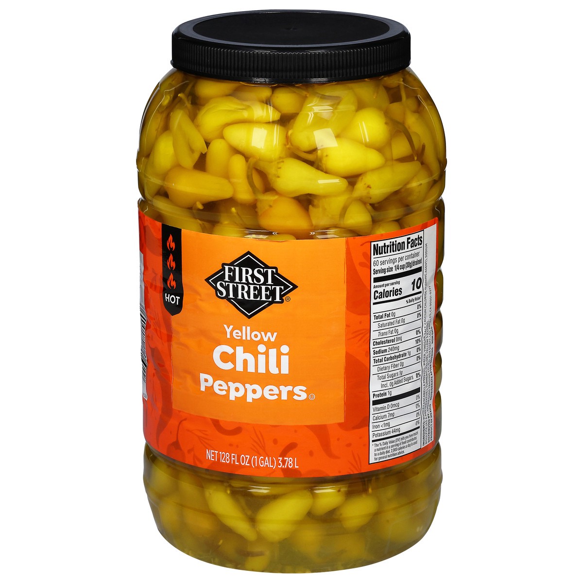 slide 2 of 4, First Street Hot Chile Peppers, 1 gal