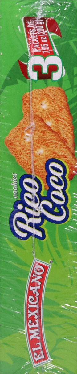 slide 9 of 13, El Mexicano Rico Coco Coconut Cookies 3 - 7.05 oz Packets, 3 ct