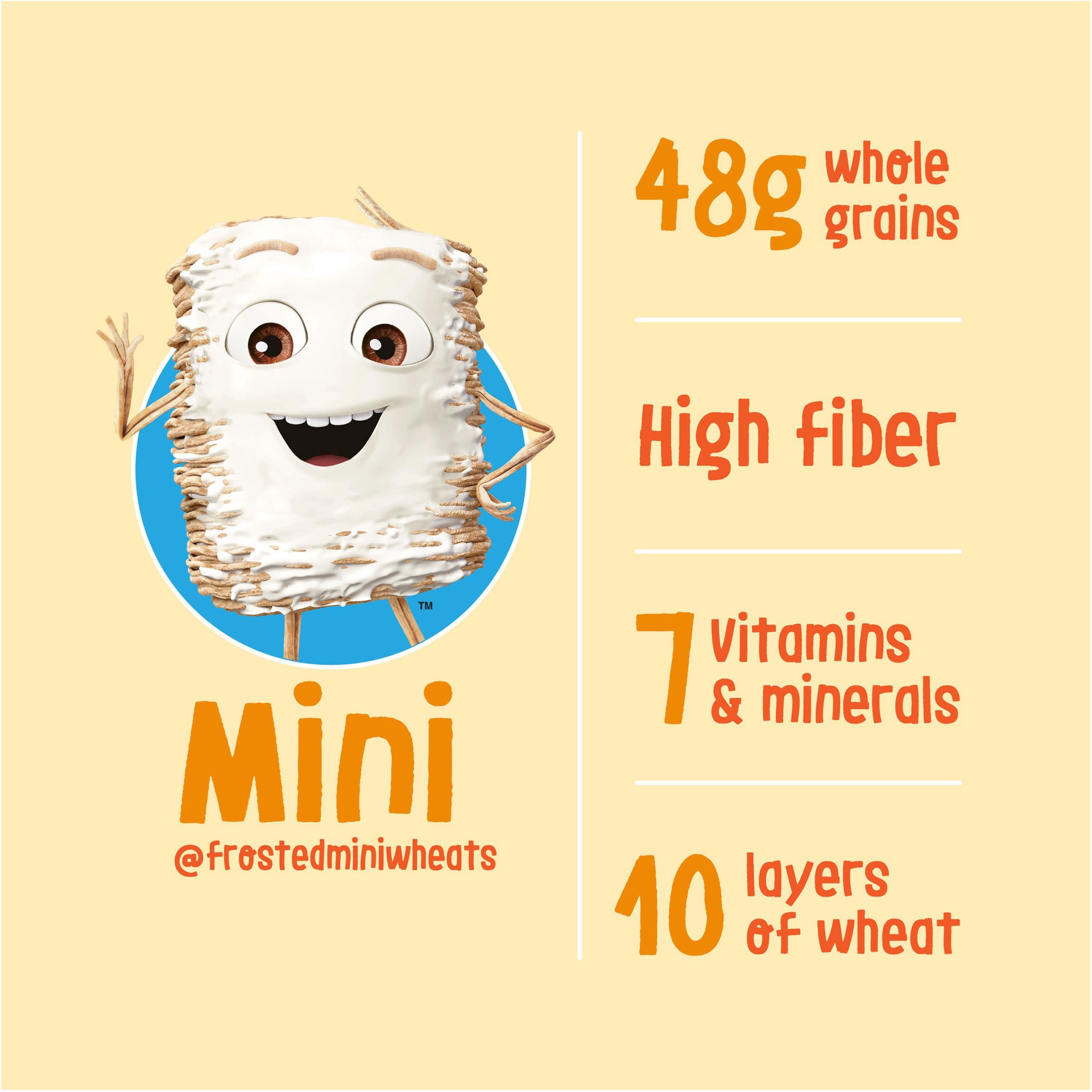 slide 5 of 5, Frosted Mini-Wheats Kellogg's Frosted Mini-Wheats Breakfast Cereal, Original, 70 oz, 2 Count, 70 oz