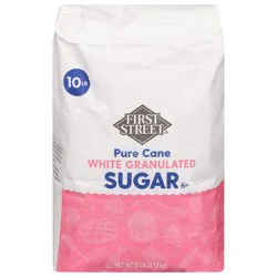 First Street Pure Sugar White Granulated