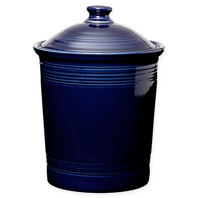 slide 1 of 3, Fiesta Large Canister - Cobalt Blue, 1 ct