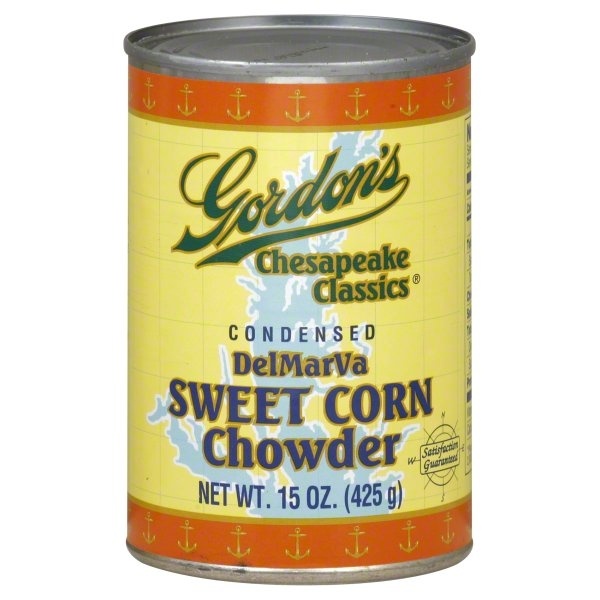 slide 1 of 1, Gordon's Sweet Corn Chowder, 15 oz