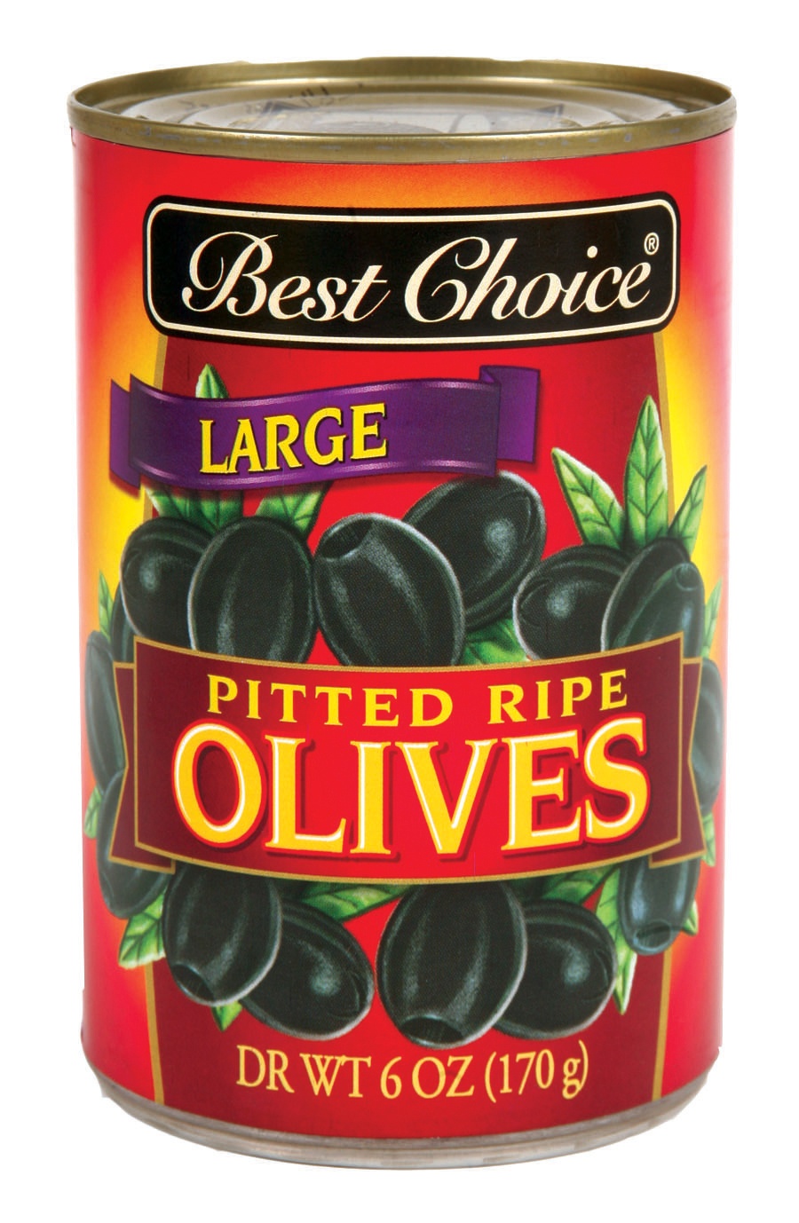 slide 1 of 1, Best Choice Large Ripe Olives, 6 oz