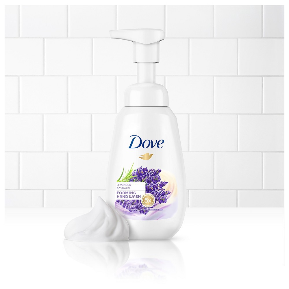 slide 6 of 8, Dove Lavender & Yogurt Foaming Hand Wash, 6.8 oz