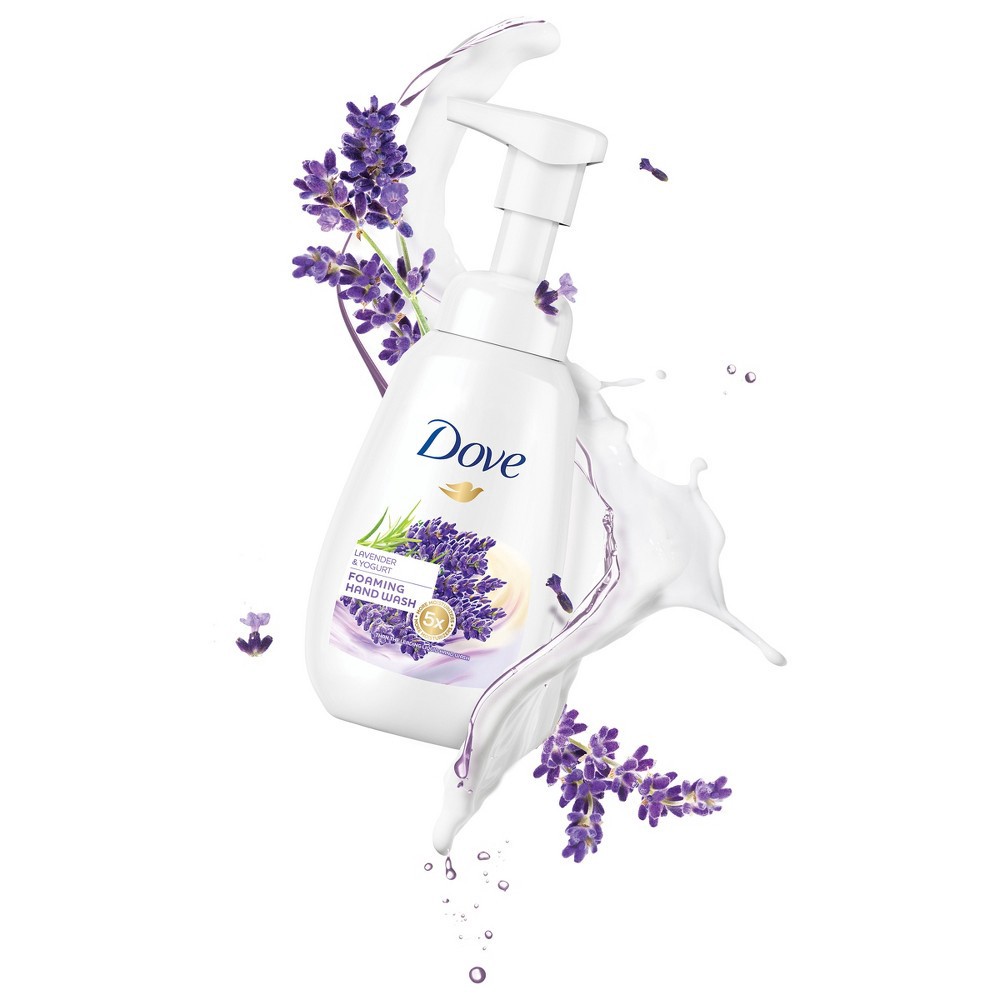 slide 7 of 8, Dove Lavender & Yogurt Foaming Hand Wash, 6.8 oz