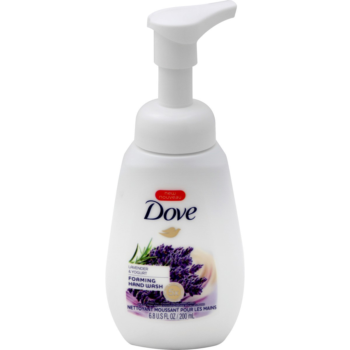 slide 1 of 8, Dove Lavender & Yogurt Foaming Hand Wash, 6.8 oz