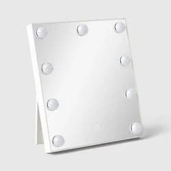 15"x17" Marquee Vanity Mirror Rebel Darling True White - Room Essentials™