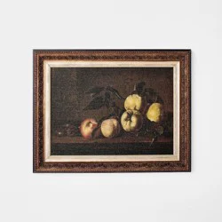 Threshold designed w/Studio McGee 11"x14" Autumn Still Life Wall Art Gold - Threshold™ designed with Studio McGee