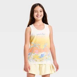 Lilo & Stitch Girls' Disney Stitch and Angel Tank Top - Pink M