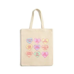 Random House Sweet Tropes Conversation Hearts Tote Bag (Target Exclusive)