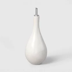 Aralia White Ceramic Oil Dispenser - Threshold™
