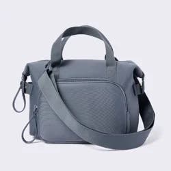Insulated Bottle Cooler Shoulder Diaper Bag - Blue Solid - Cloud Island™