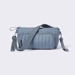 Stroller Organizer with Strap Solid Shoulder Diaper Bag - Blue - Cloud Island™