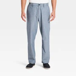 Men's Relaxed Leg Pull-On Pants - Goodfellow & Co™ Blue S