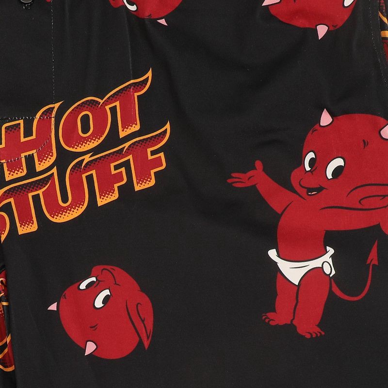 slide 3 of 3, Men's Hot Stuff Knit Pajama Pants - Black XXL, 1 ct