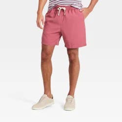Men's 7" Elevated Shorts - Goodfellow & Co™ Mauve M