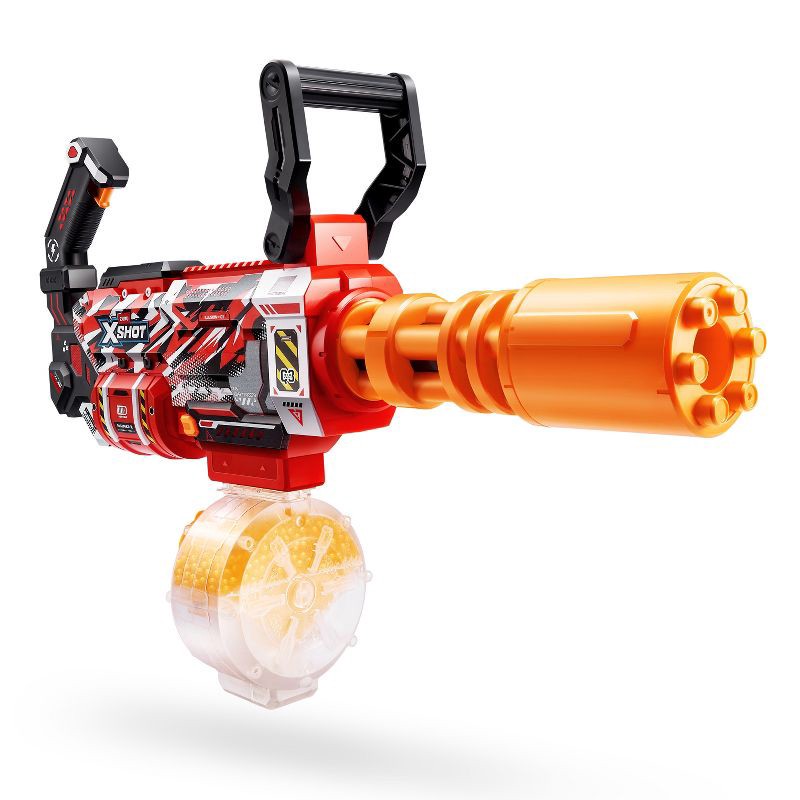 slide 6 of 8, XSHOT Hyper Gel Red Gatlin 20000 Toy Blaster, 1 ct