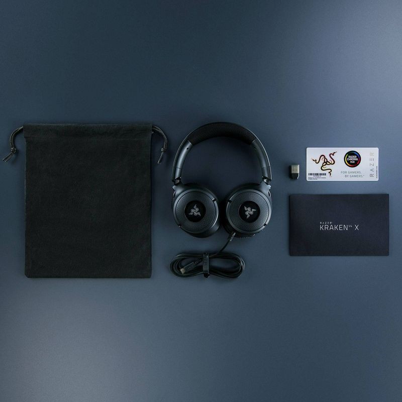 slide 8 of 10, Razer Kraken V4 X Gaming Headset, 1 ct