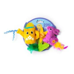 Quirky Kitty Garden Bunny Plush Cat Toy