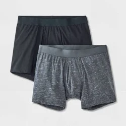 Men's 2pk Briefs - Goodfellow & Co™ Gray M