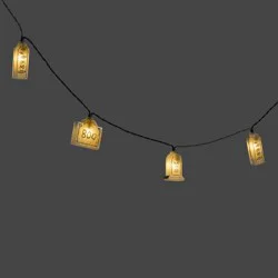 20ct Halloween LED Plastic Tombstone Novelty String Light - Hyde and EEK! Boutique™