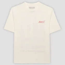 Anheuser-Busch Men's Budweiser Bottles Short Sleeve Graphic T-Shirt - Ivory S