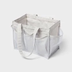 Dorm Mesh Shower Caddy Gray - Room Essentials™