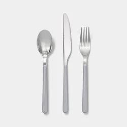 3pc Flatware Gray - Room Essentials™
