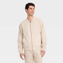 Men's Bomber Jackets - Goodfellow & Co™ Cream M